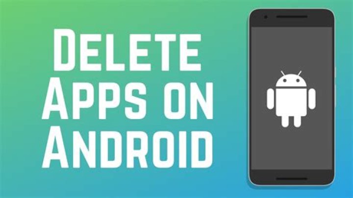 How do I delete apps from Droid?
