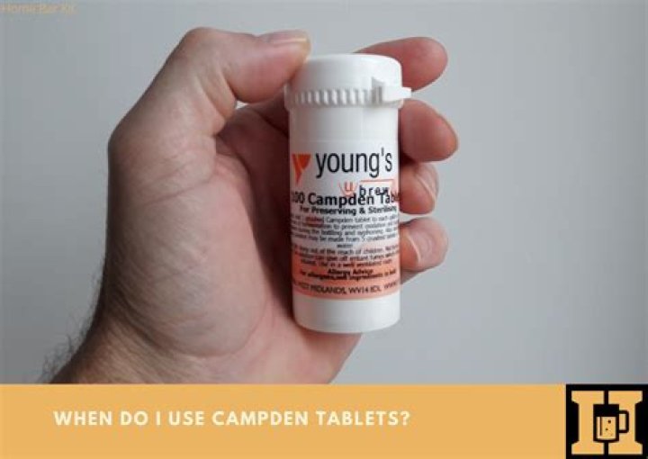 How long are Campden tablets good for?