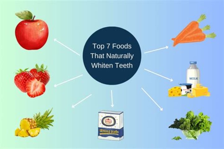 What foods naturally whiten teeth?