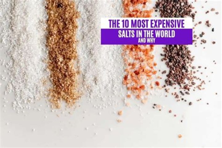 Which is the most expensive salt in the world?
